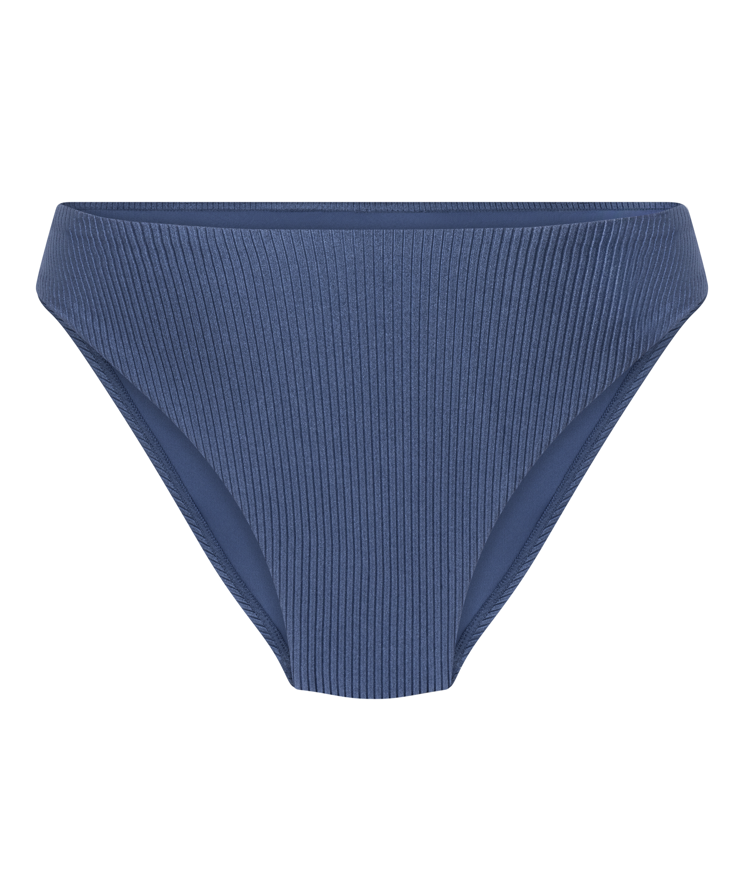 Sardinia High-Leg Bikini Bottoms, Blue, main