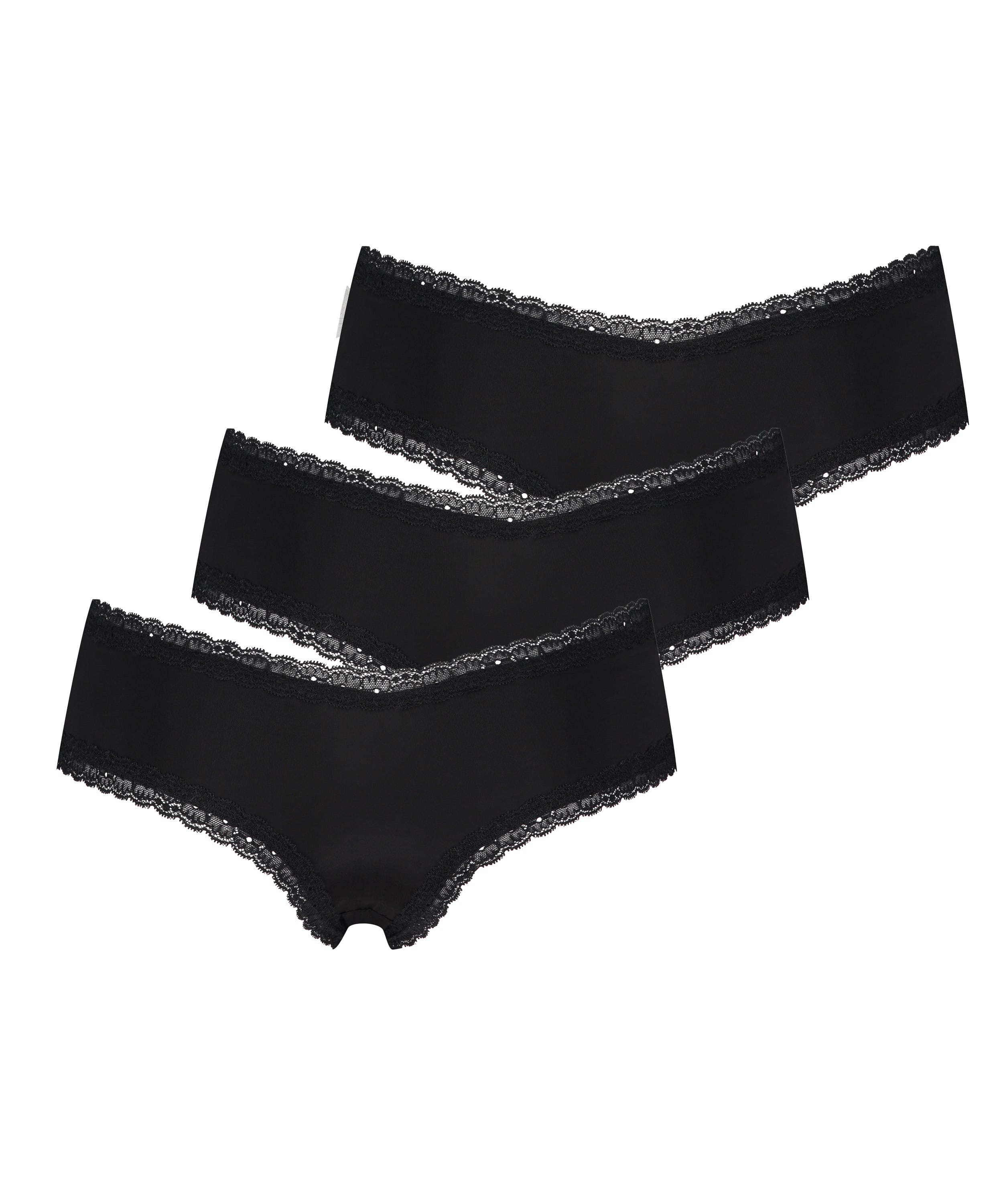 3-Pack London Brazilian, Black, main
