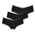 3-Pack London Brazilian, Black