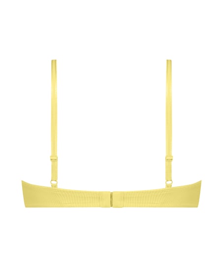 Lola Padded Underwired Bra, Yellow