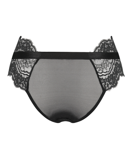 Renee High Leg Brazilian, Black