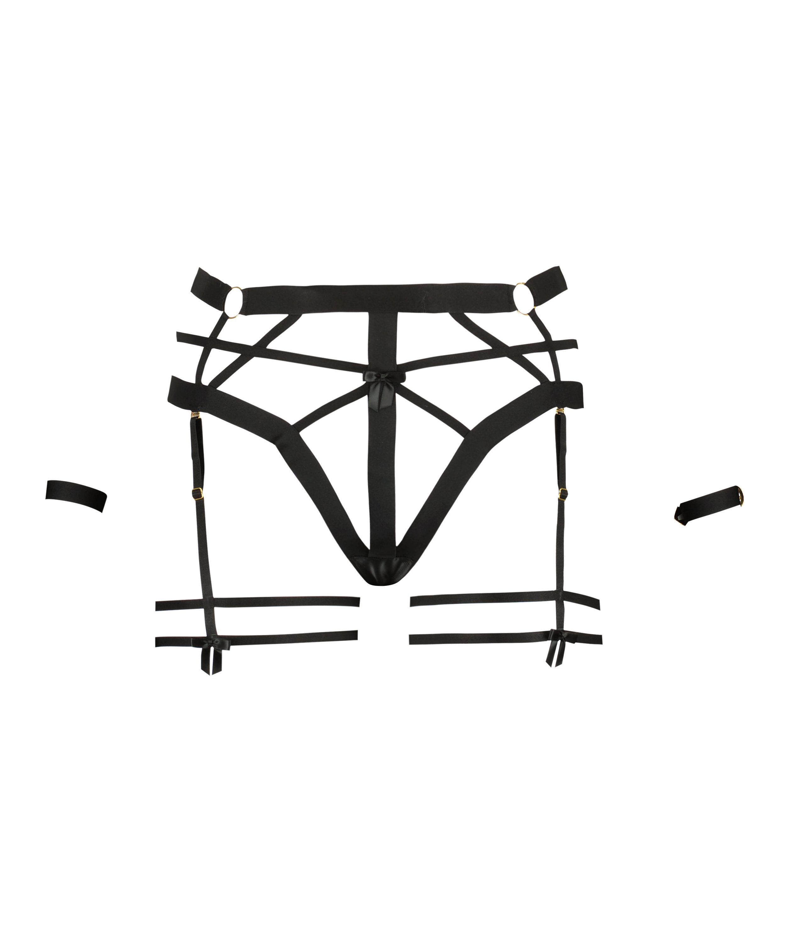 Minx Thong Curvy, Black, main