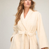 Robe Fluffy Fleece, White