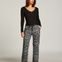 Petite Pyjama Bottoms, Black