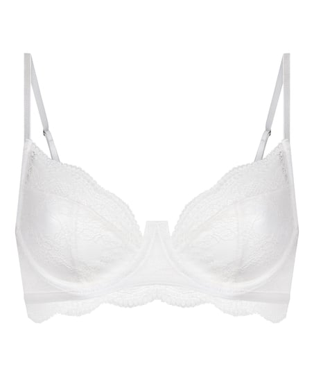 Isabelle Non-Padded Underwired Bra, White