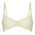 Non-Padded Underwired Bra Flora, Yellow