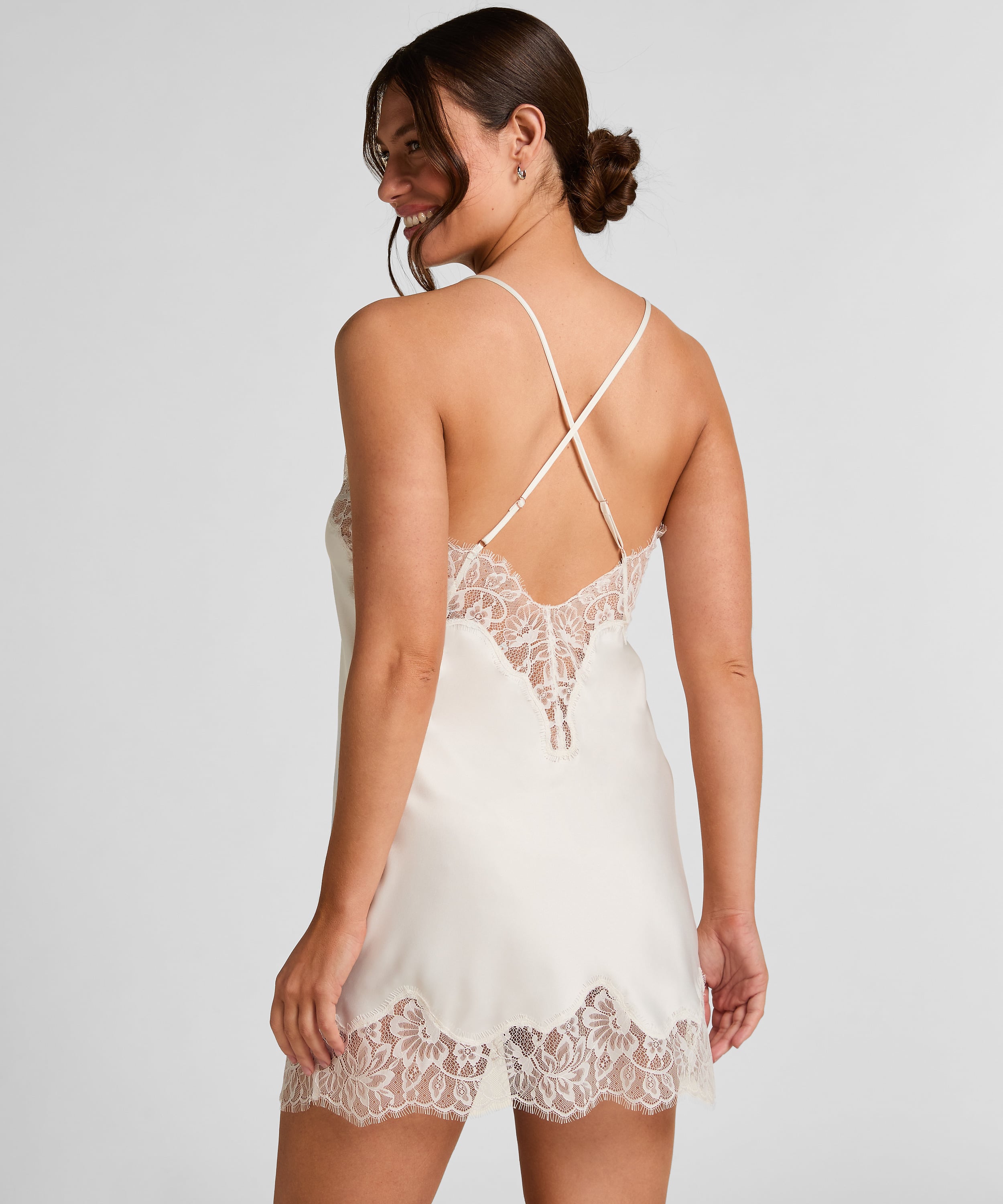 Valerie Slipdress, White, main