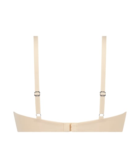 Smooth Padded Underwired Bra, Beige
