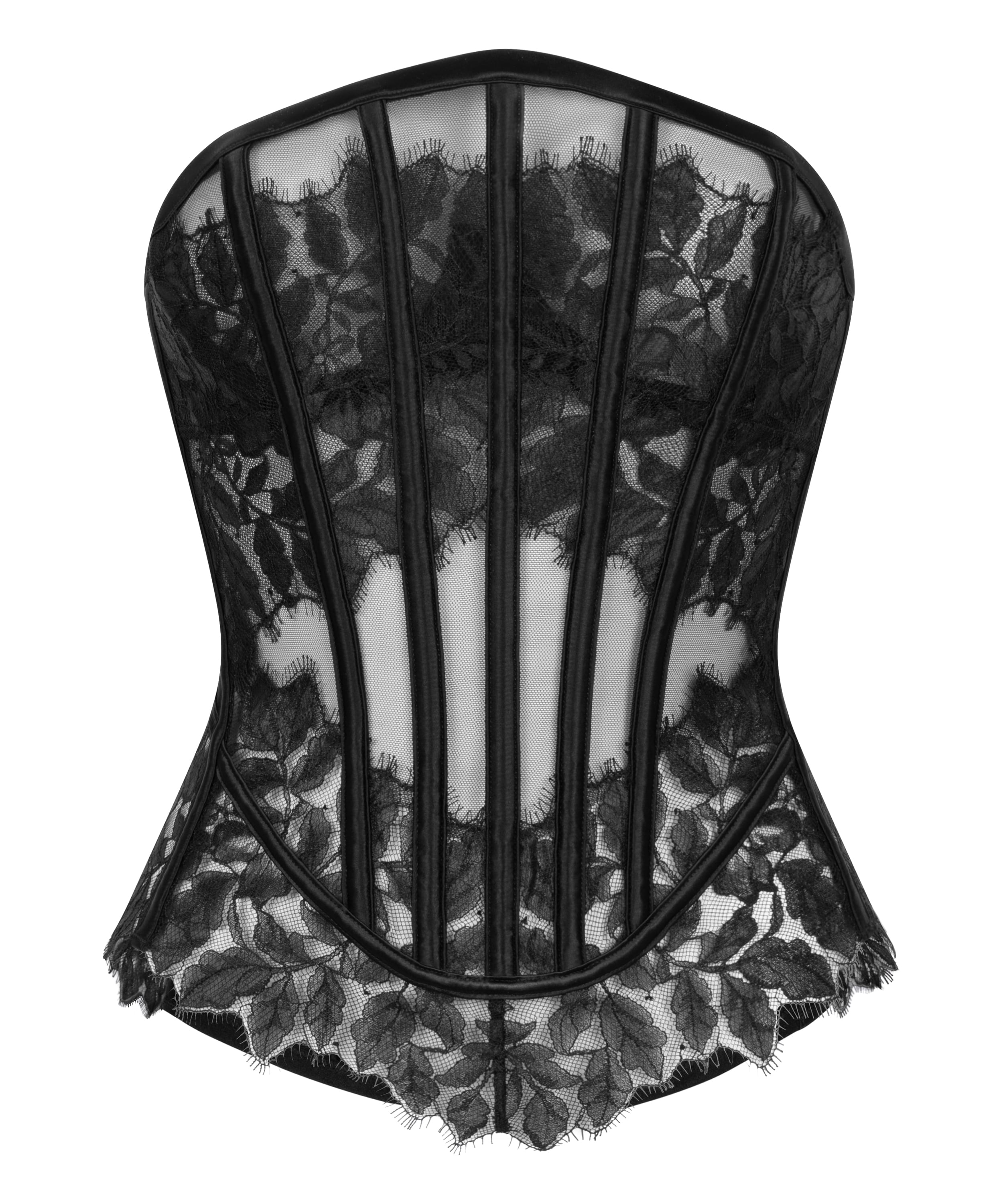 Chalice Corset, Black, main