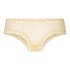 V-shaped Brazilian knickers mesh, Yellow