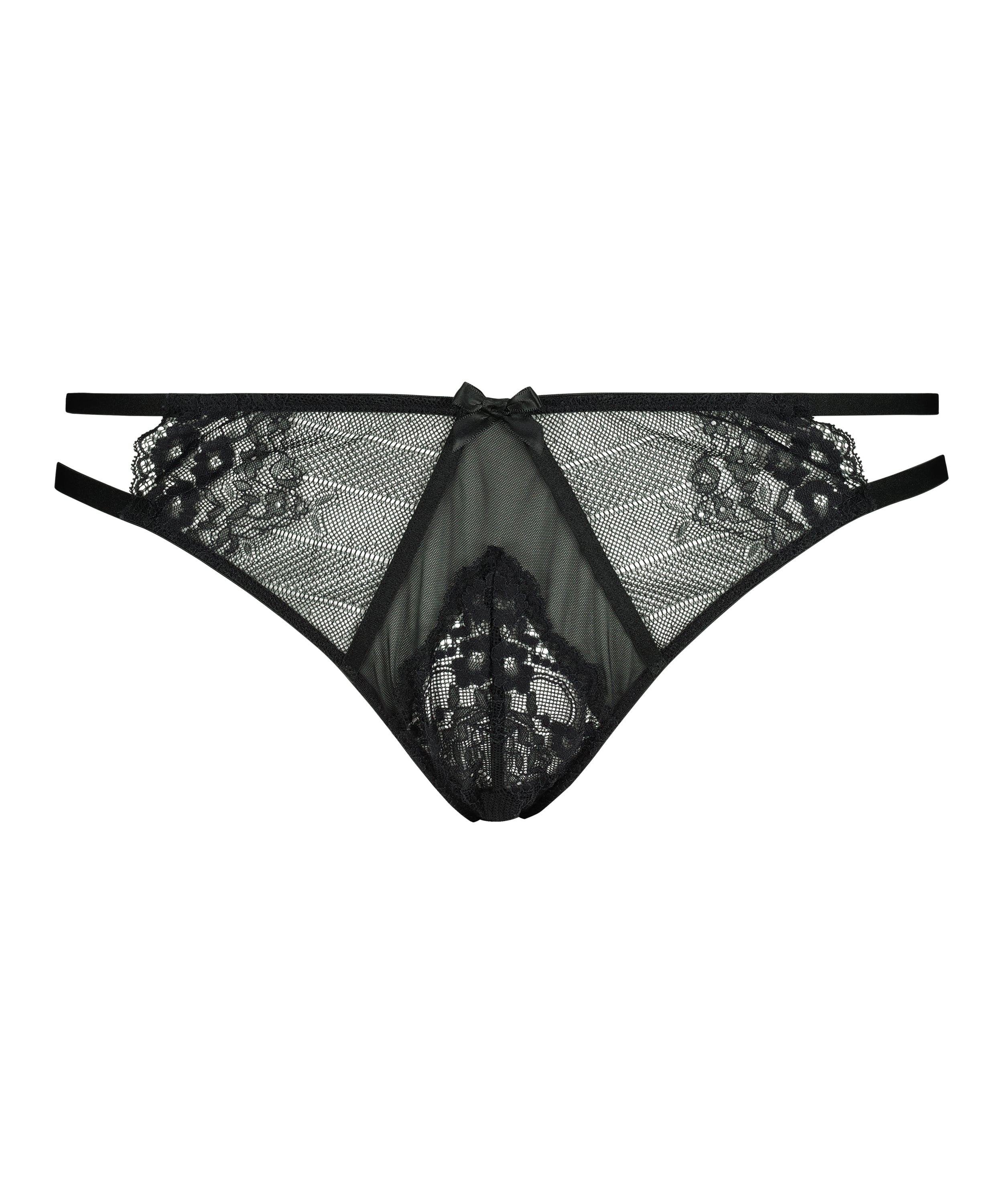Maarya Curvy Thong, Black, main