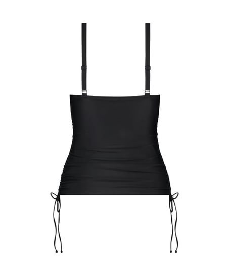 Luxe Shaping Tankini, Black