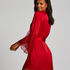 Satin Kimono, Red