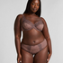 Diva High Knickers, Brown