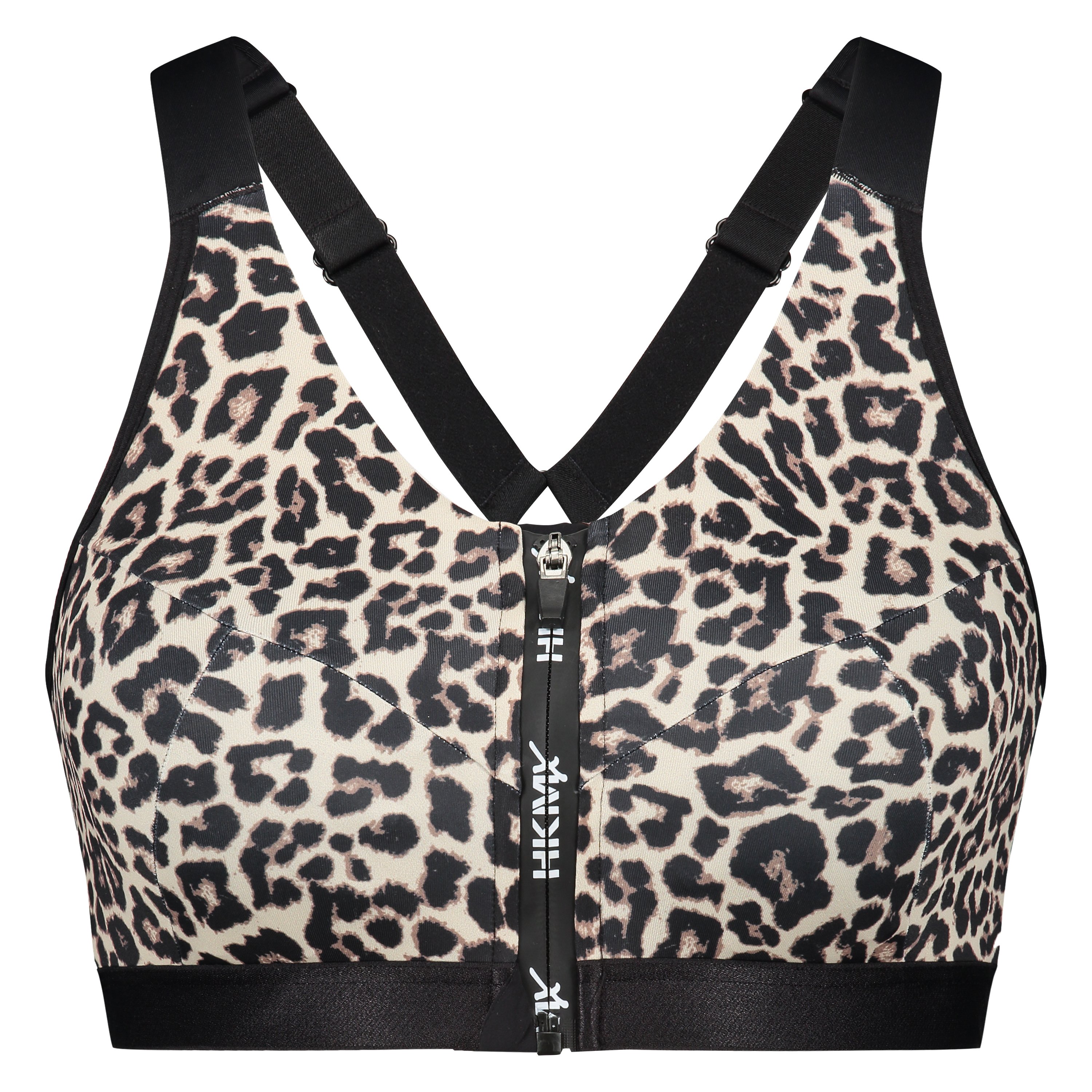 HKMX Sports bra The Pro Level 3, Gray, main