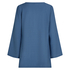 Beach Long-Sleeved Ring Dress, Blue