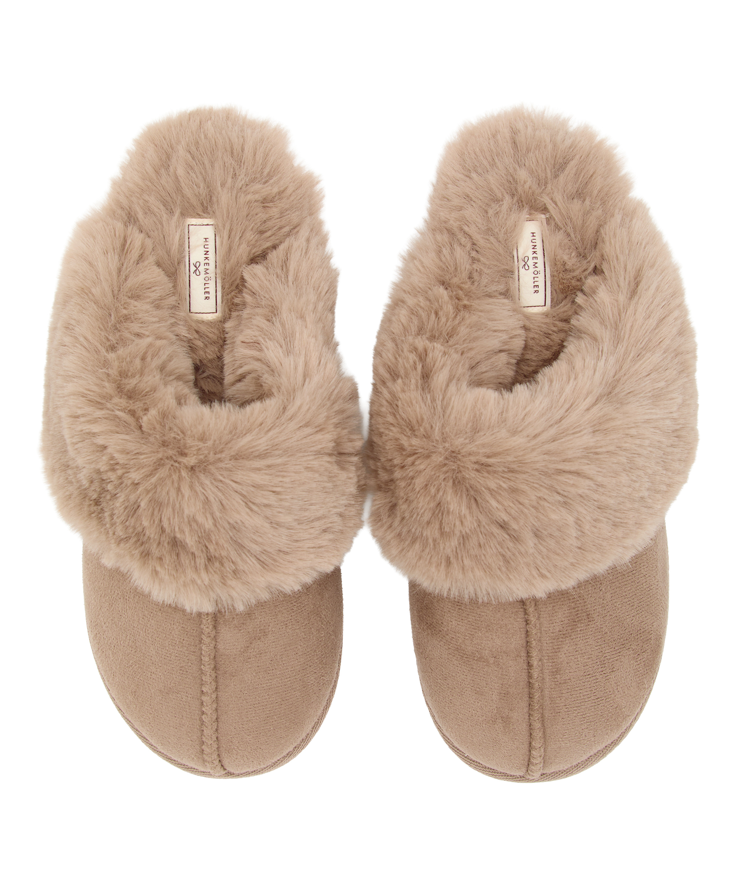 Slippers Suede, Gray, main