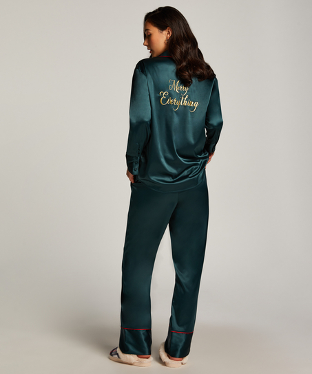 Satin Trousers, Pink