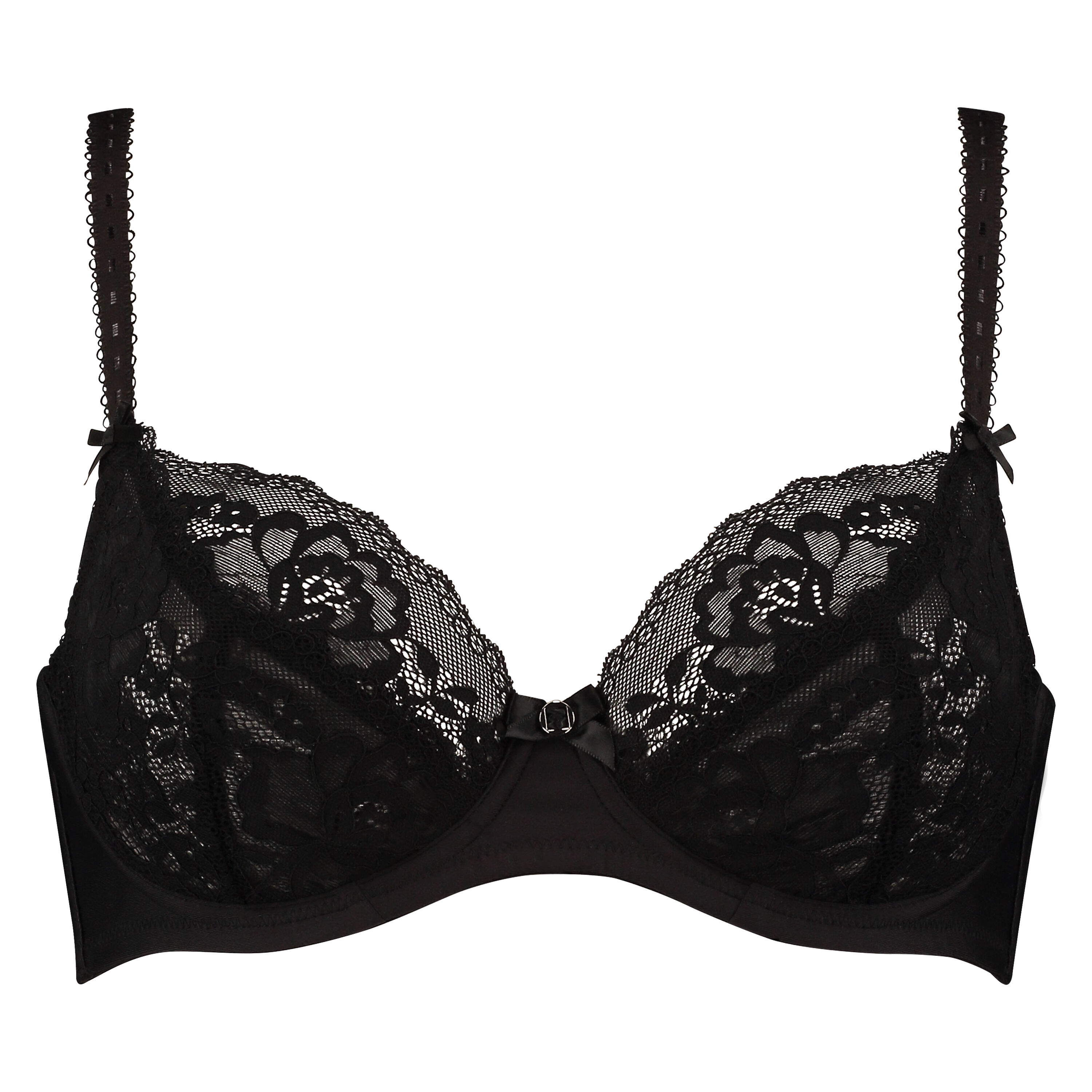 Non-Padded Underwired Bra Maya, Black