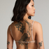 Transparent Back Multiway Padded Underwired Bra, Beige