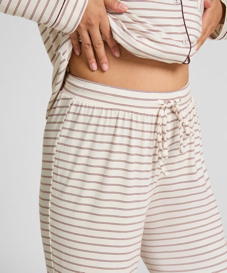 Essential Jersey Pants, White