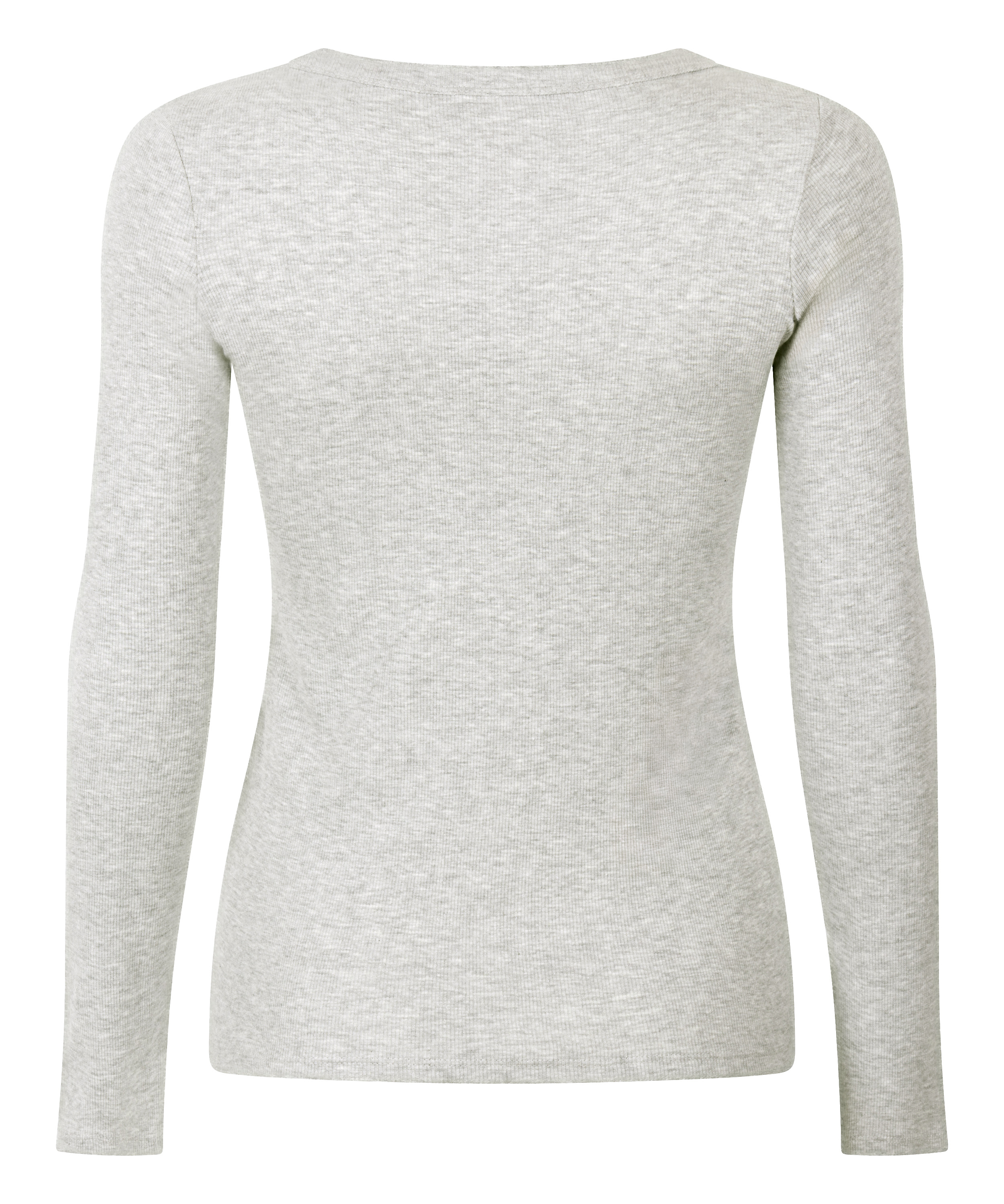 Cotton Pyjama Top, Gray, main