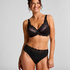 Diva High Knickers, Black