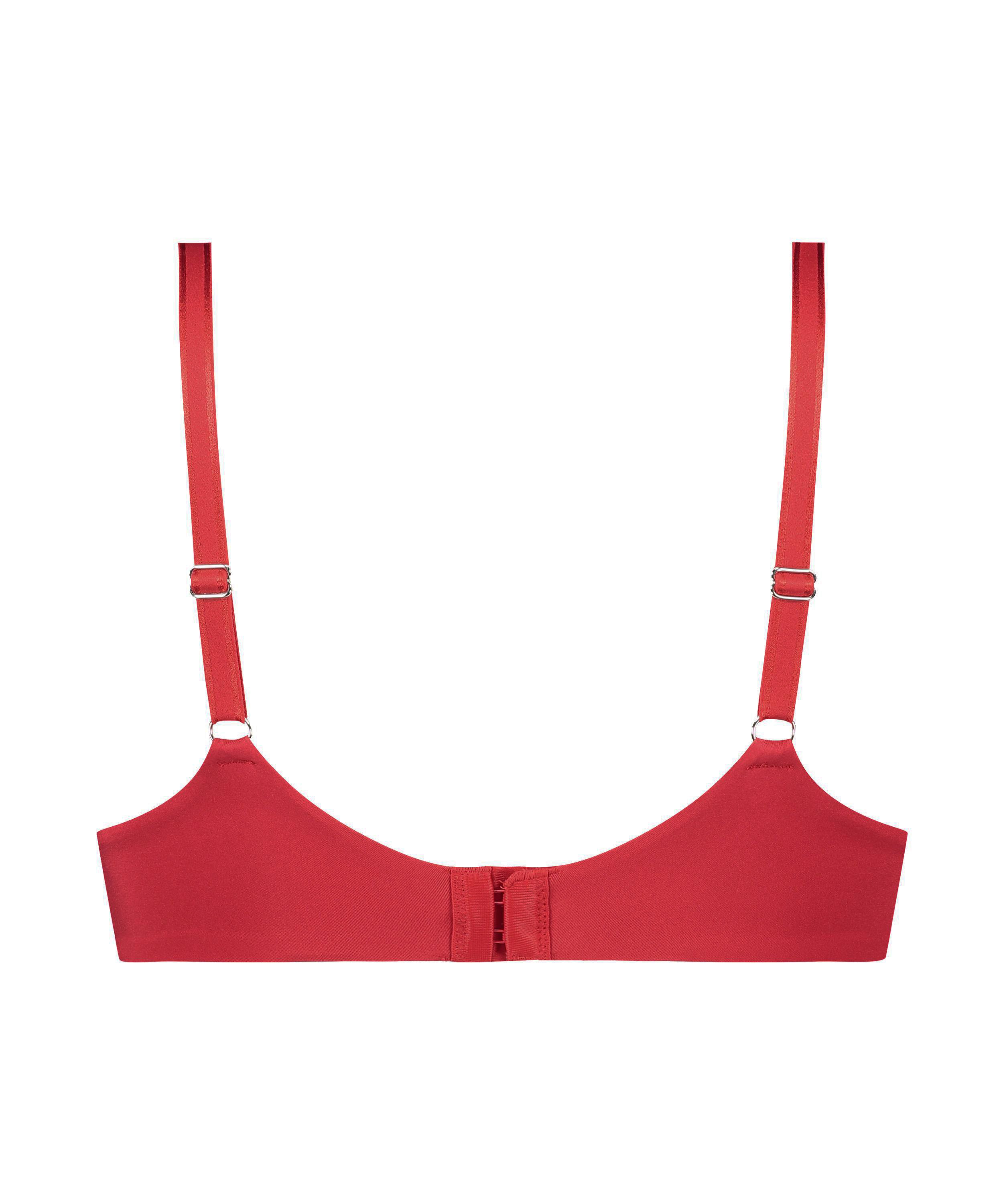 Mona padded non-underwired bra, Red, main