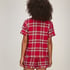Twill pyjama set, Red