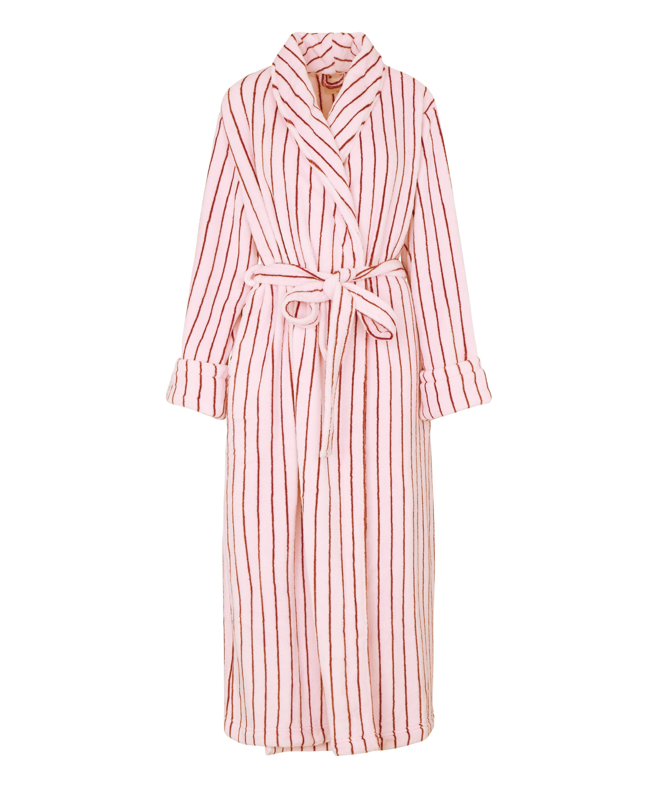 Soft Fleece Bathrobe, Pink