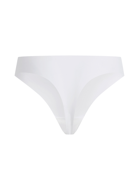 Invisible thong, White