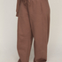 Pants Barrel Brushed Sweat, Brown