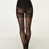 High Backseam 20 Denier Tights, Black