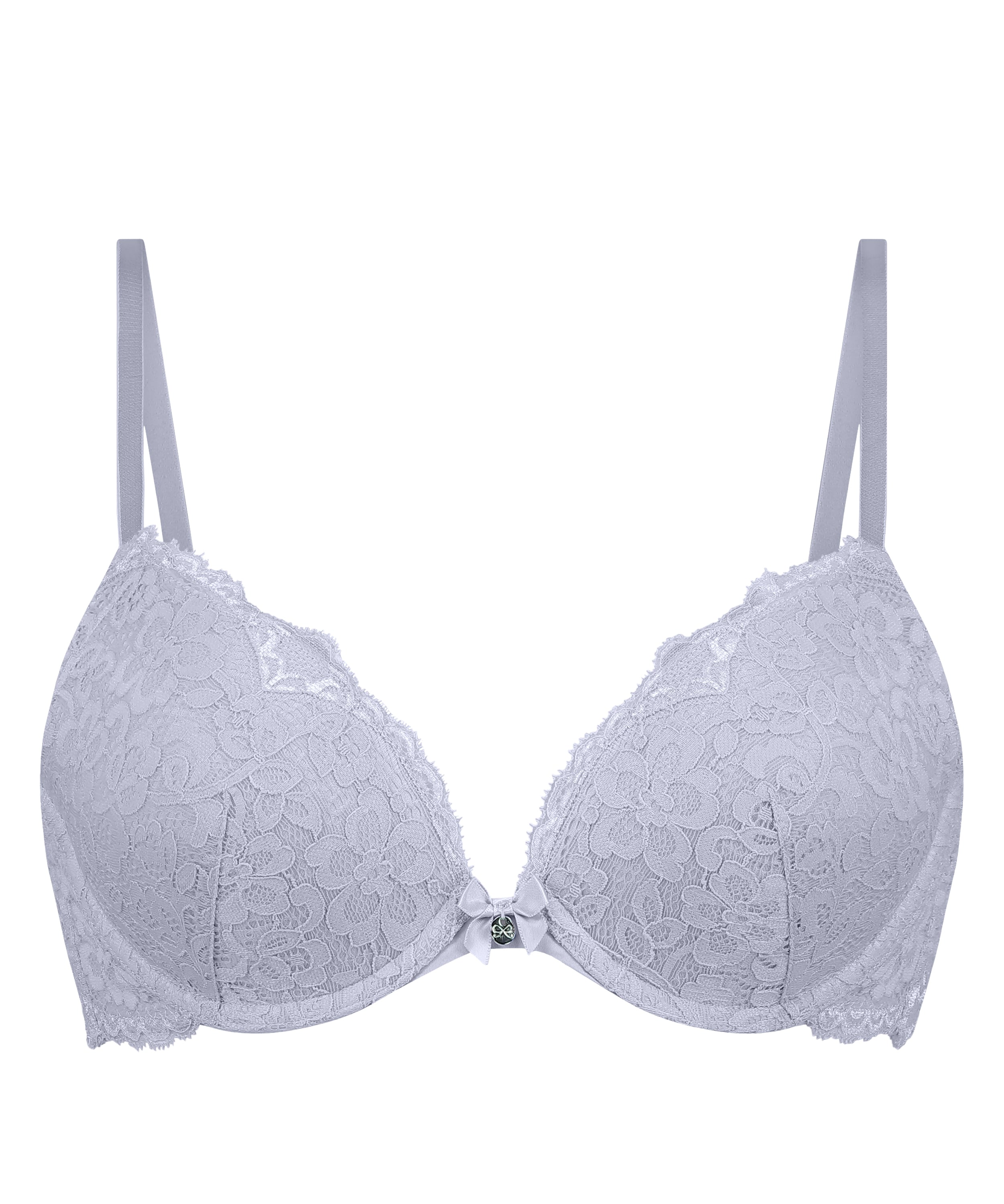 Marine Padded Push-Up Underwired Bra, Purple, main