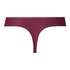 Invisible thong Stripe mesh, Red