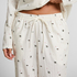 Pyjama Pant Mistletoe, White