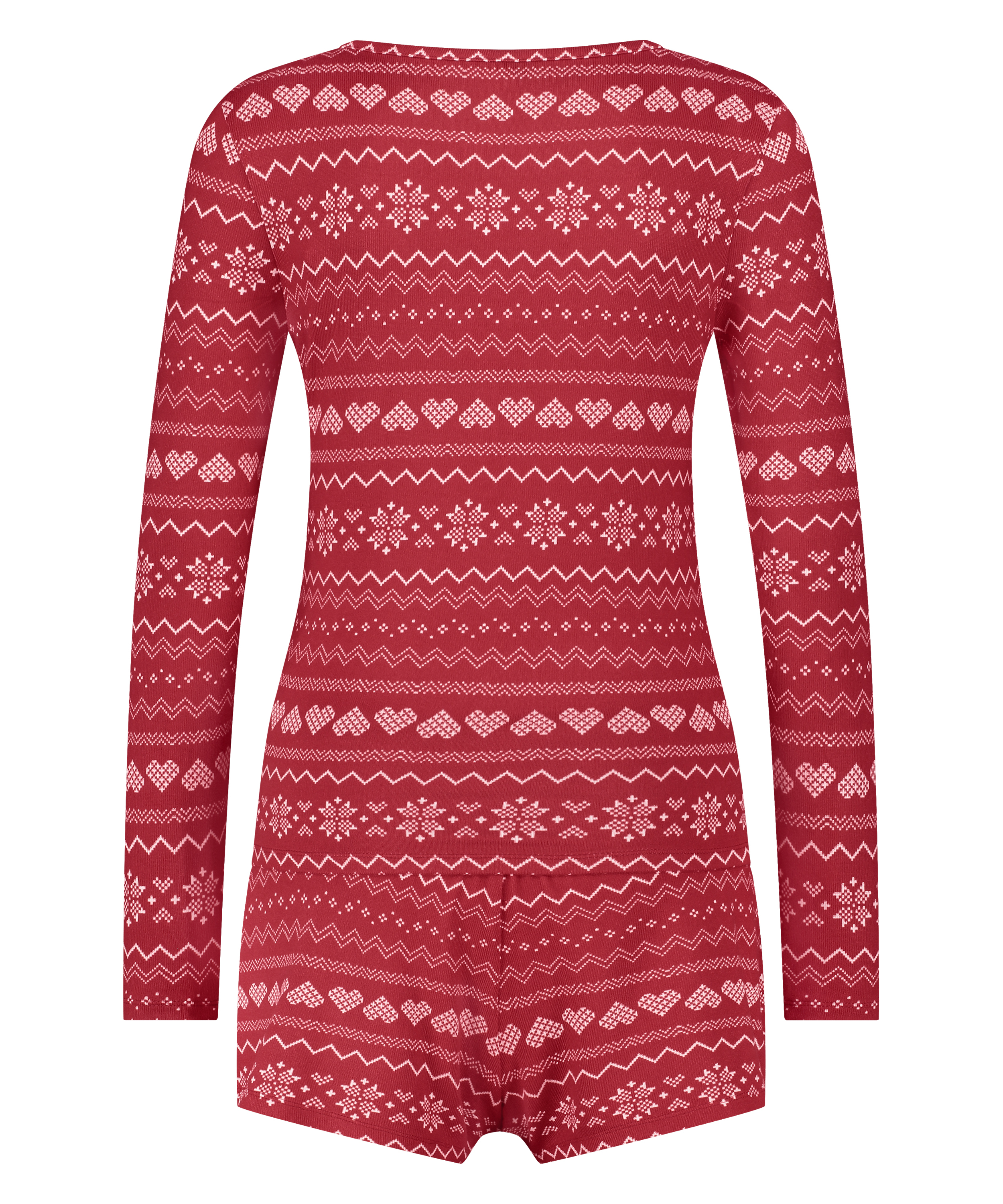 Pajama Set, Red, main