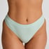 Dianne High Leg Thong, Green