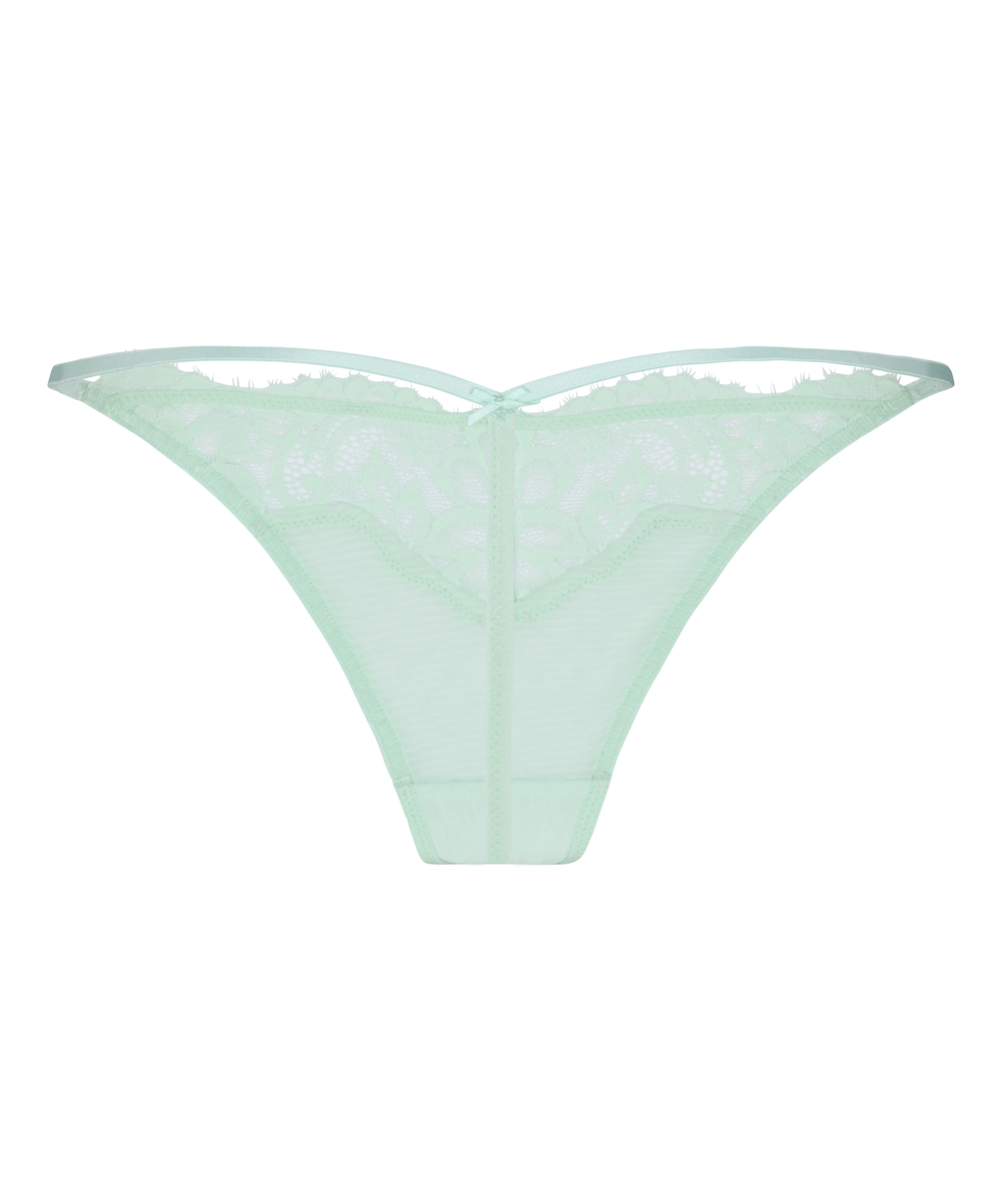 Harmony Highleg Thong, Green, main