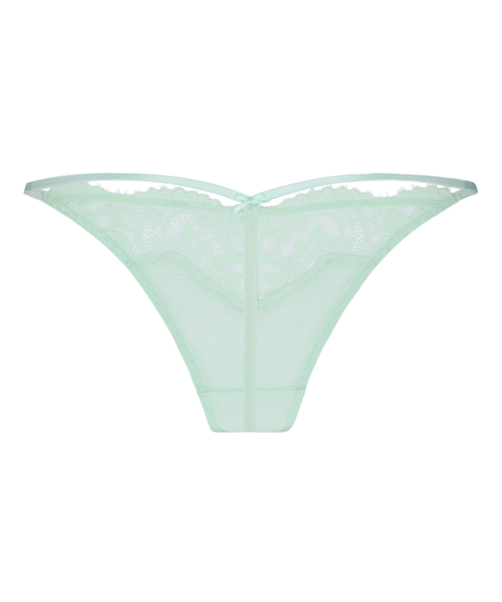 Harmony Highleg Thong, Green