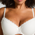 Lola Padded Underwired Bra, White