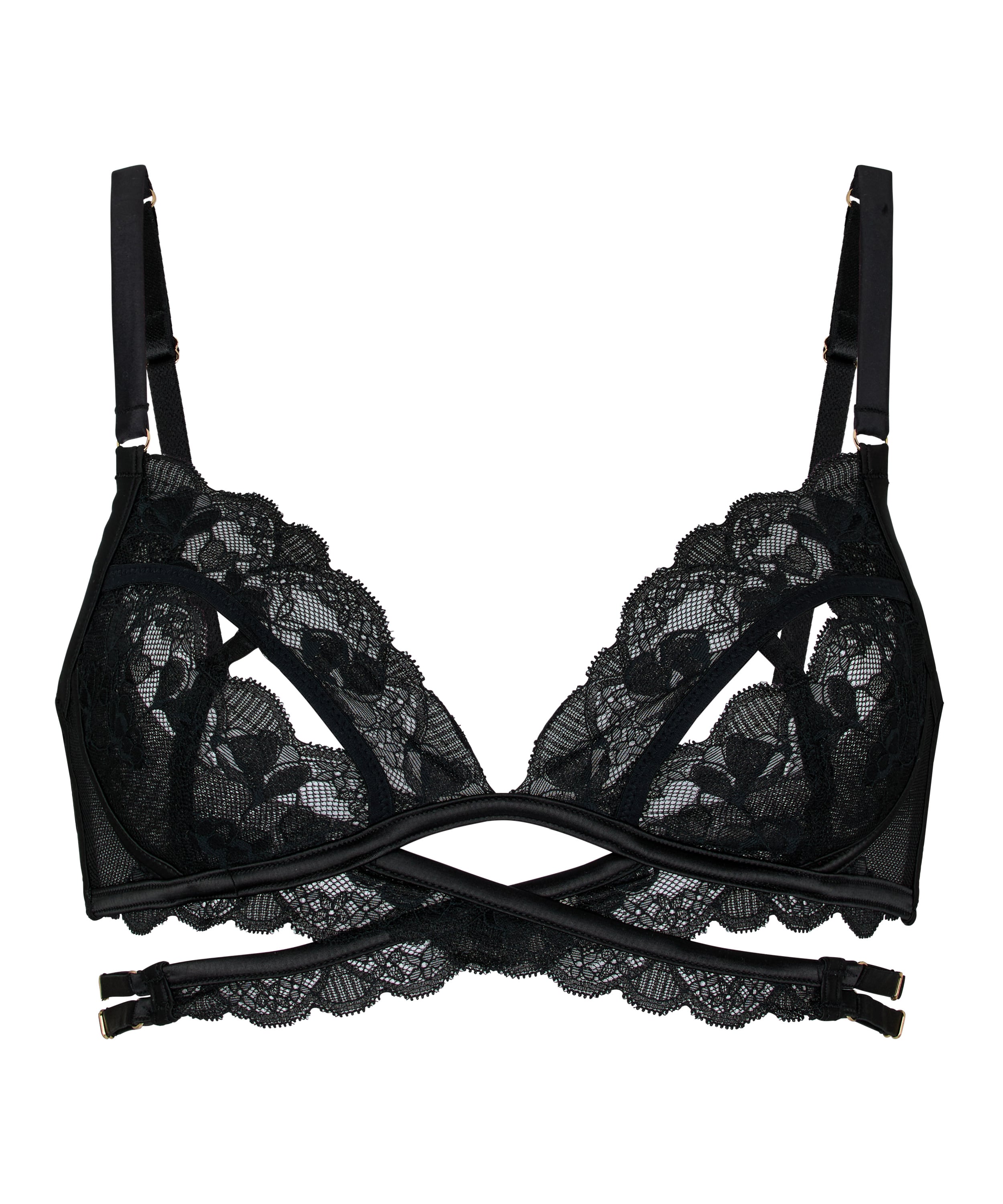 Bralette Zara, Black, main