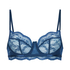 Isabelle Non-Padded Underwired Bra, Blue