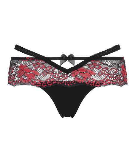 Oriana Thong Boxers, Black