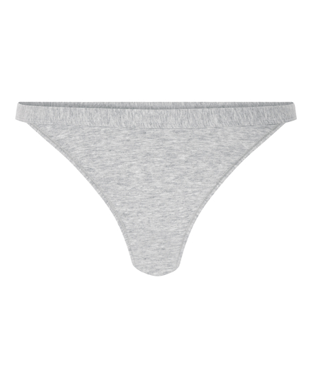 Cotton Thong, Gray