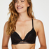 Padded push-up bra Bianca, Black