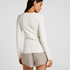 Pyjama Shorts Striped Jersey, White