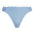 Scallop Rio Bikini Bottoms, Blue