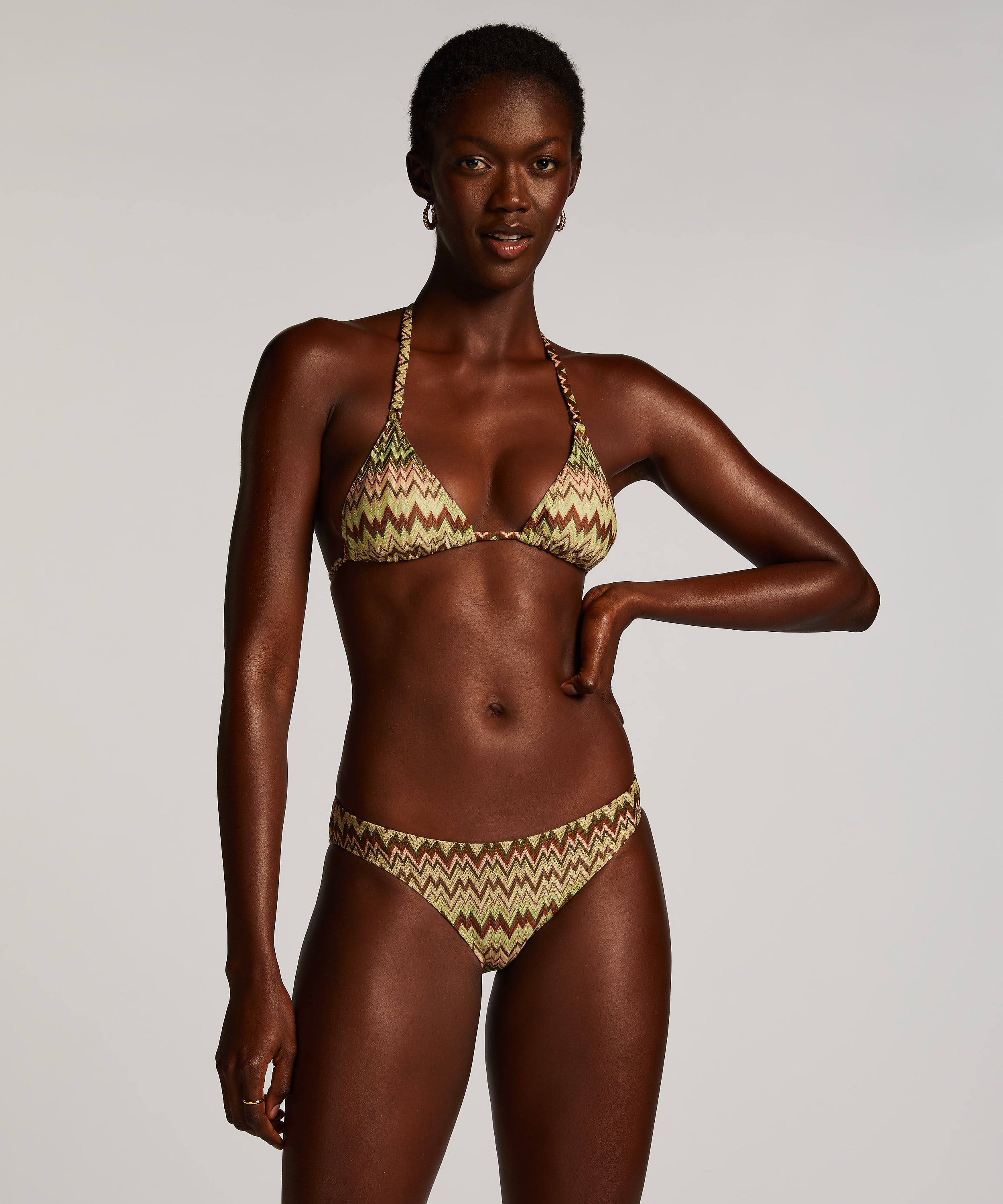 Alcapulco Rio Bikini Bottoms, Green, main