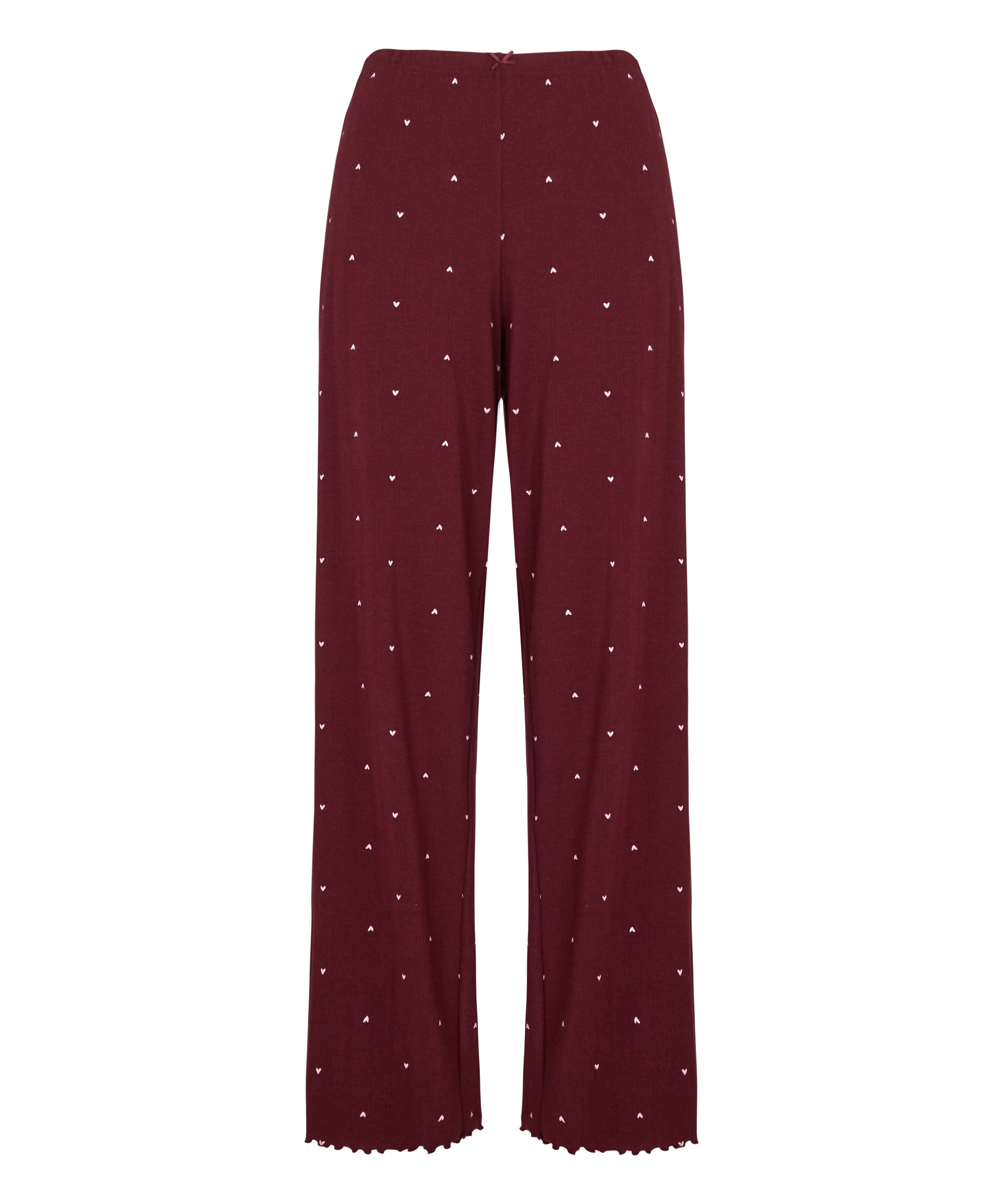 Pants Loose Pointelle, Purple, main
